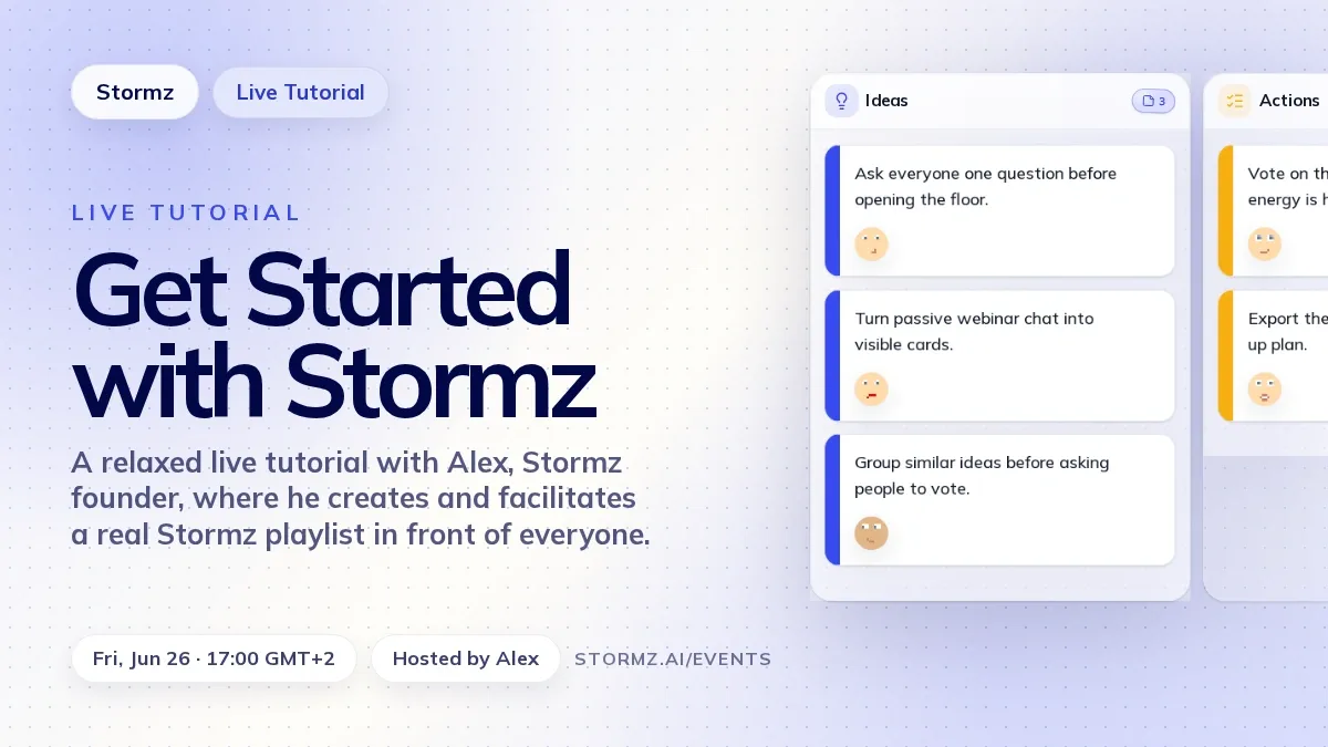 Get Started with Stormz