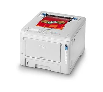 The compact OKI C650 colour printer