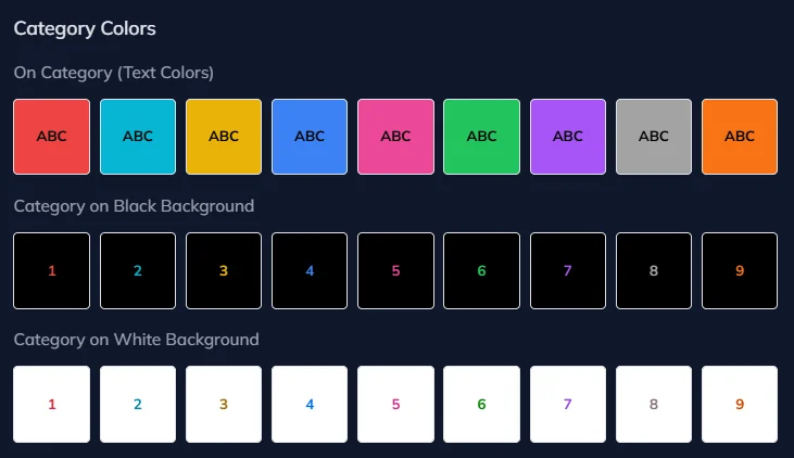 I Love Cards High Contrast