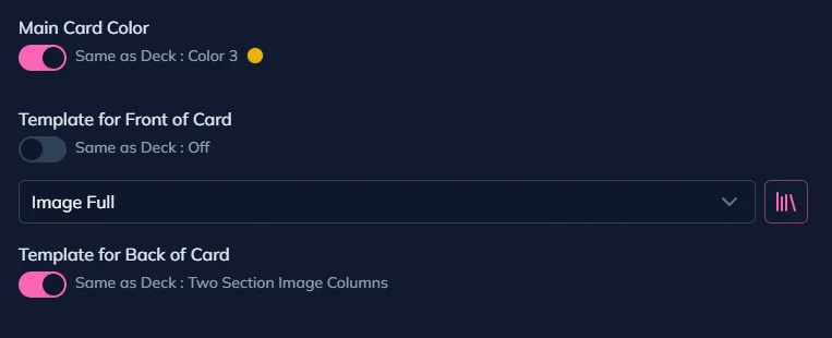 Screenshot of Clearer Primary Colors & Templates