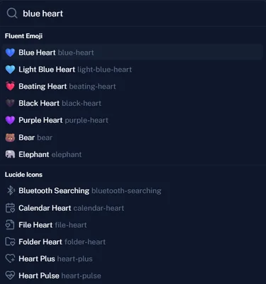 Screenshot of Emoji Icons + Icon Picker - Find the perfect icon in seconds!