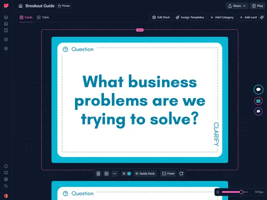 Screenshot of Zoom Control & Dot Grid Background - Better Card Visibility